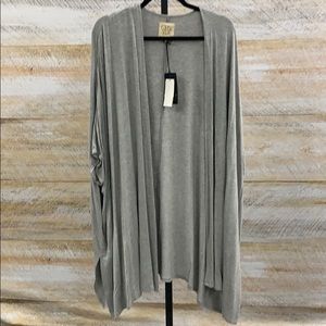 Jersey side slit kimono chaser, lounge